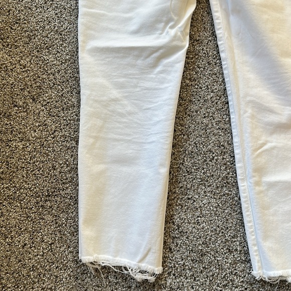 PAIGE Cindy Crop white Stretch Jeans, Size 31 Petite, Like New Condition - Picture 10 of 12
